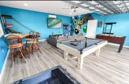NEW Special Heated Saltwater Pool • GameRoom Beach
